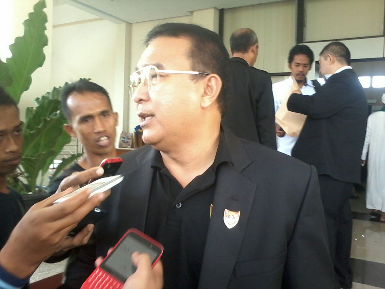 Walikota Tasikmalaya saat pelantikan Forum BN