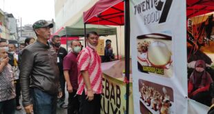 Ratusan Booth Aneka Makanan Meriahkan Gunung Pereng Kuliner