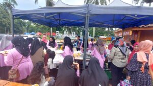 Aktifitas Bazar Kuliner Makanan Khas Minang, 