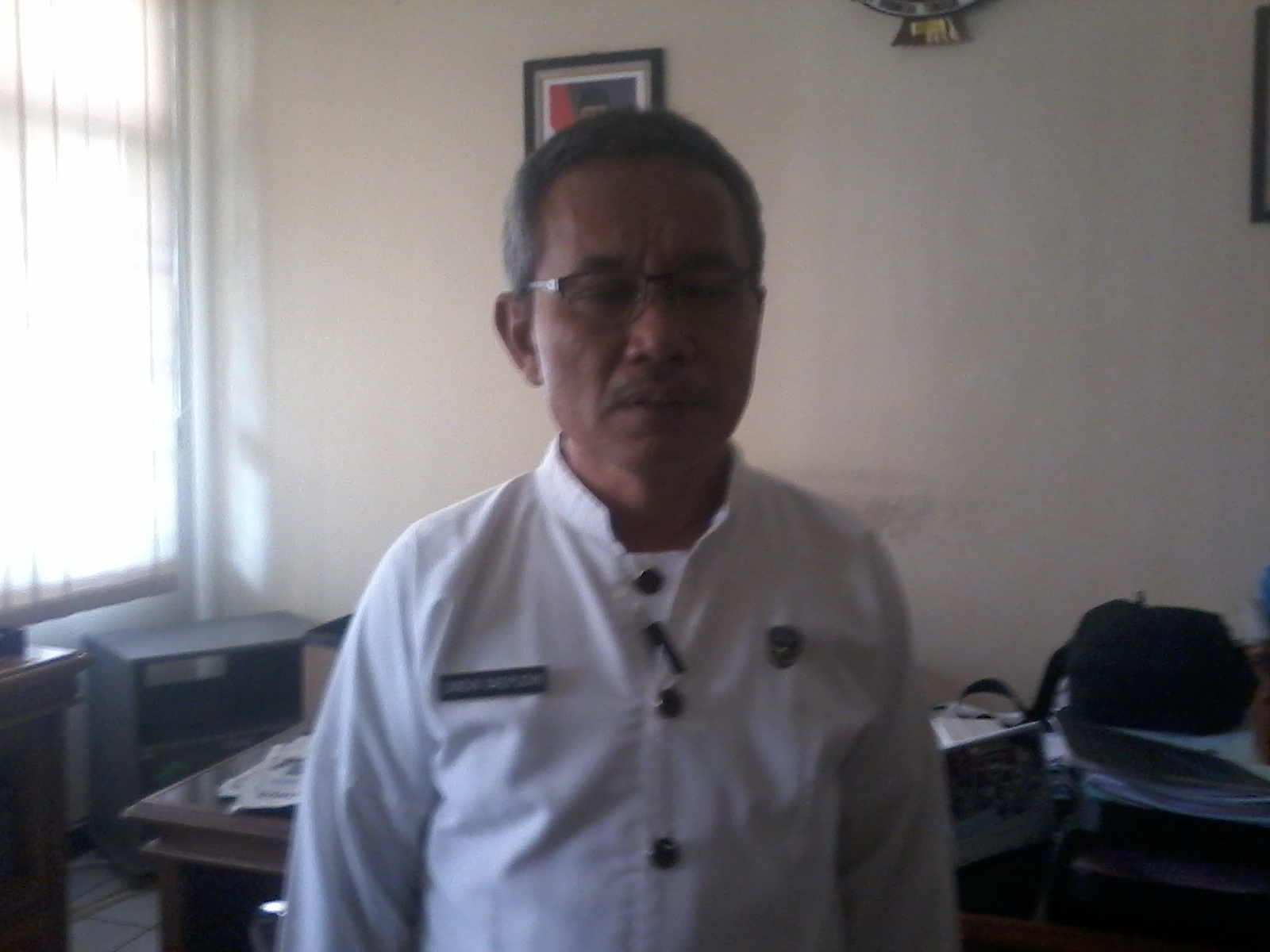 Drs. H Dindin Saepudin Ahmad M.Si inspektur inspektorat