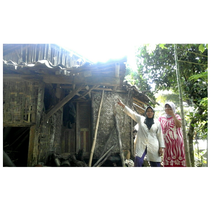 Rumah Tak Layak Huni di ds margaluyu kec.manonjaya