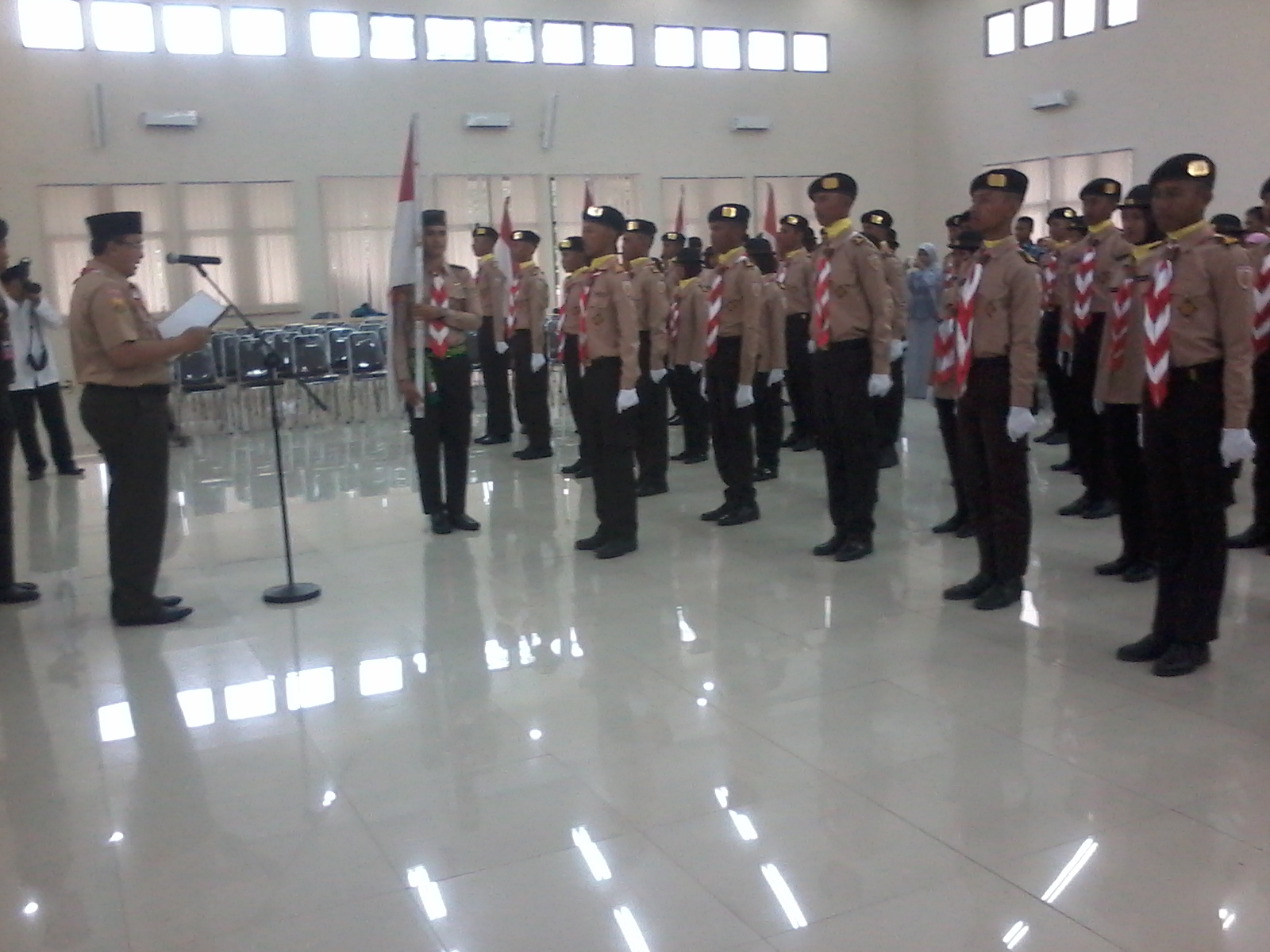 Walikota Kukuhkan Pasukan Tunas Nusantara