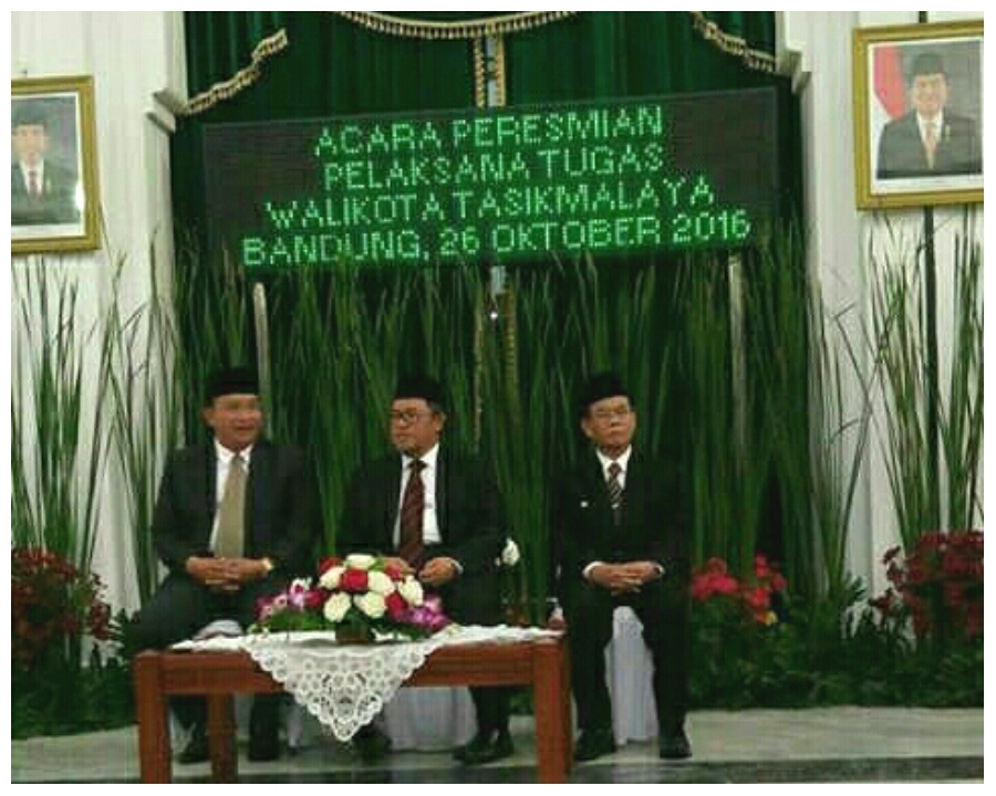 Abas Pelaksana Tugas Walikota Tasikmalaya