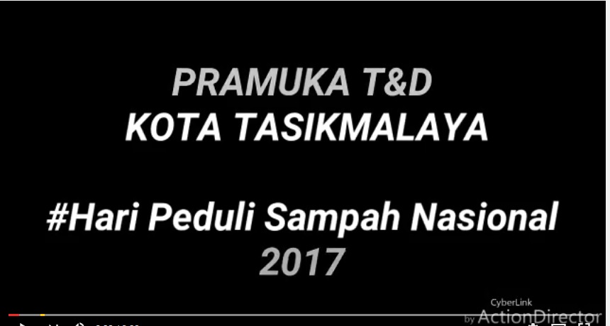 Pramuka Kota Tasik Ikuti HPSN 2017