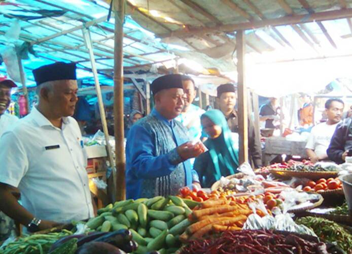 Jelang Ramadhan, Bupati Tasik Sidak Ke Pasar