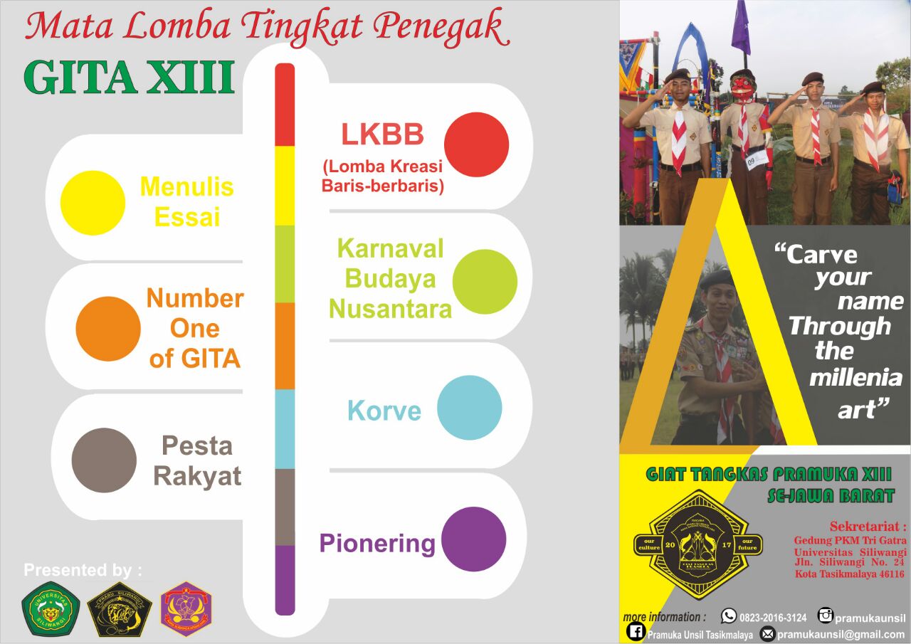 Pramuka Unsil Kembali Adakan GITA XIII