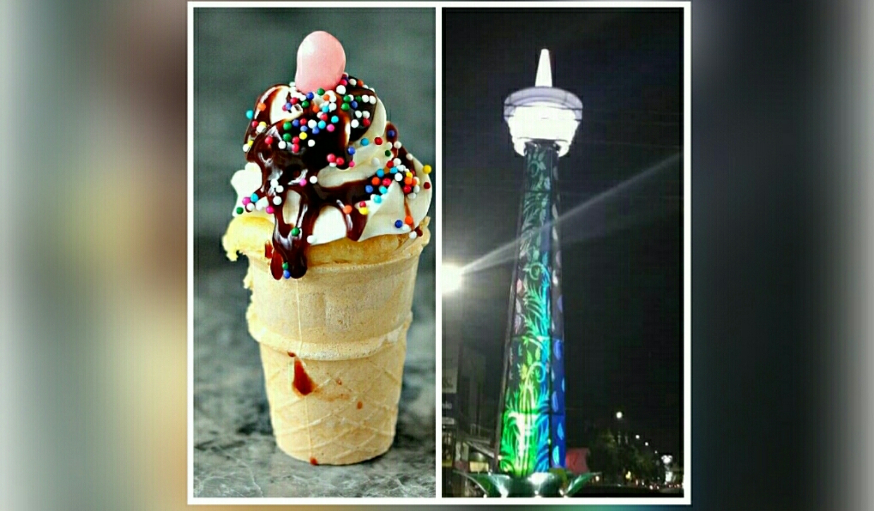 Tugu Di Perempatan Yudanegara, Netizen Bilang Mirip Tugu Ice Cream Sampai Permen Payung