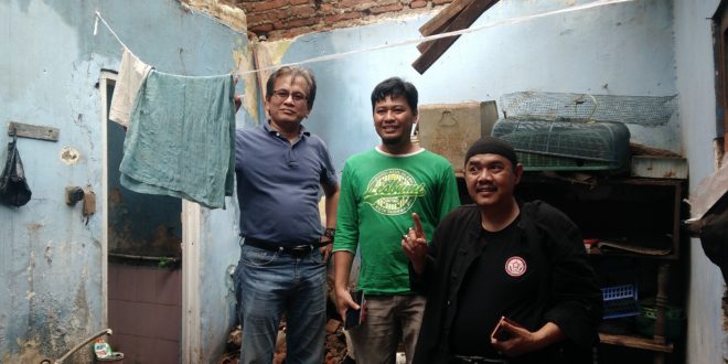 Ketua MTM Kunjungi Rumah Ambruk Di Argasari