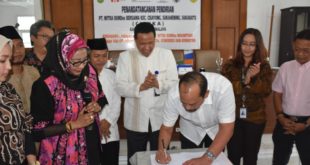 Penandatanganan Pendirian PT. MITRA BUMDES Bersama Kecamatan Cisayong, Sukahening Dan Sukaratu