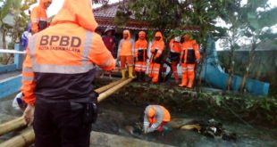 Sungai Dalem Suba Kembali Meluap, Rumah Warga Kembali Tergenang Air