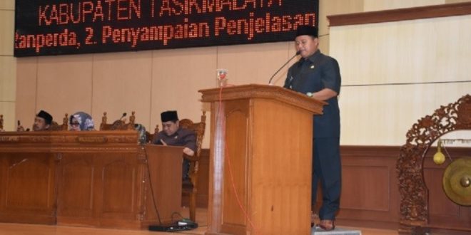 Bupati Tasik Ajukan Ranperda Bantuan Hukum Bagi Masyarakat Miskin