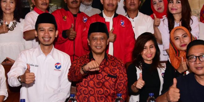 Ikhtiar Politik Abah Anton Menuju Jabar Satu, Kini Kunjungi Perindo