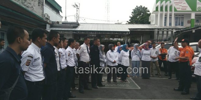 PLN Kota Tasik Lakukan Simulasi Tanggap Darurat Bencana