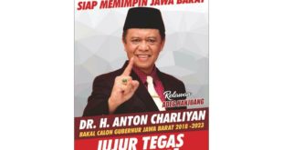 Relawan Adeg Hanjuang Sosialisasikan Anton Charlian Maju Di Pilgub Jabar