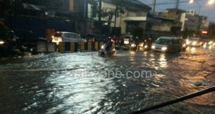 Curah Hujan Tinggi, Jalan HZ Kembali Tergenang Air