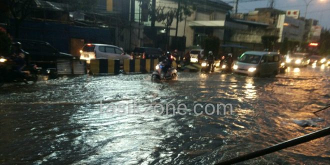 Curah Hujan Tinggi, Jalan HZ Kembali Tergenang Air