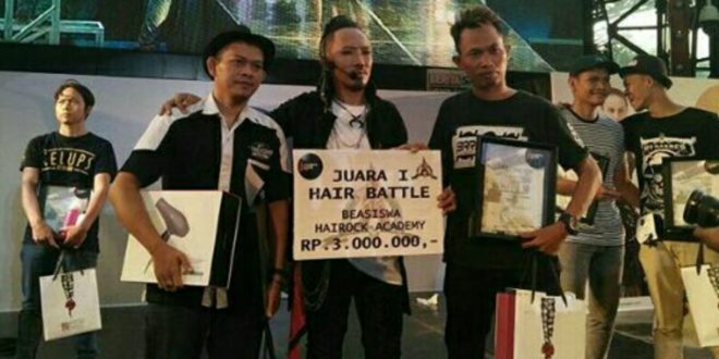 Putra Daerah Tasik Menangkan Hair Battle Tingkat Nasional