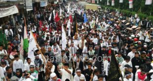 Ribuan Umat Muslim Tasik Gelar Do'a Bersama Untuk Pembebasan Al-Quds