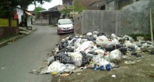 Sebulan Tak Diangkut, Sampah Di Singaparna Dikeluhkan Warga