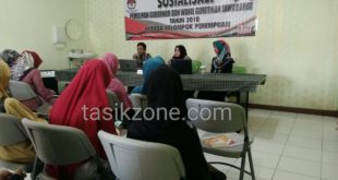 Tingkatkan Partisipasi Pemilih, KPUD Kota Tasik Sosialisasi Pilgub Jabar Kepada Kelompok Perempuan