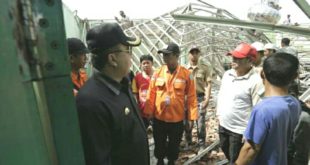 Walikota Tinjau Lokasi Dampak Gempa 6,9 SR