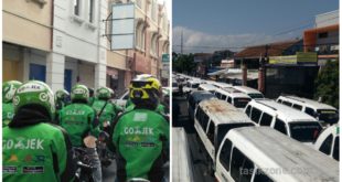 Angkutan Konvensional Akan Mogok Kembali, Pesan Gojek Online