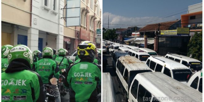 Angkutan Konvensional Akan Mogok Kembali, Pesan Gojek Online