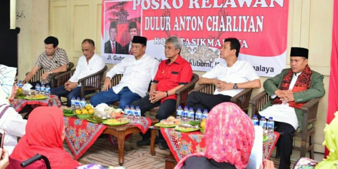 Anton Charliyan Buka Posko Relawan Diharapkan Jadi Penampung Aspirasi Masyarakat