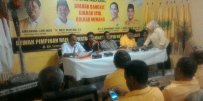 DPD Partai Golkar Kota Tasik Dinyatakan Lolos Verifikasi