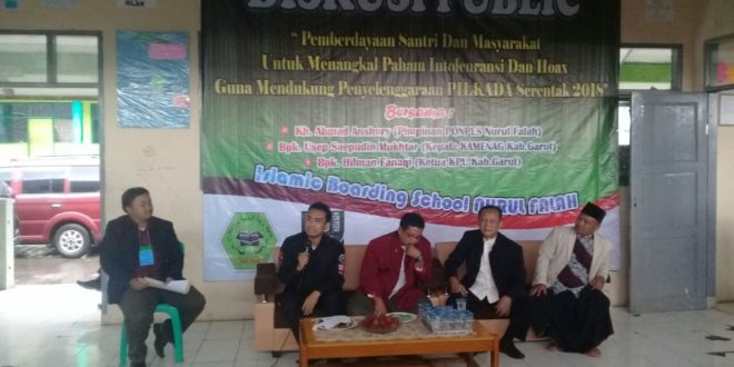 Menghadapi Pilkada Serentak, Ponpes Nurul Falah Gelar Diskusi Publik