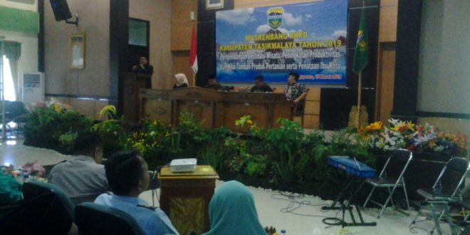 Kabupaten Tasik Gelar Musrenbang RKPD, PLT Bupati Tekankan Program Pemkab Harus Pro Rakyat