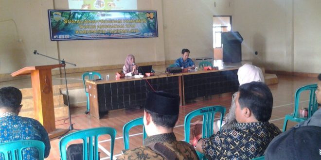 Kades Di Tasik Ikuti Sosialisasi Program Pamsimas