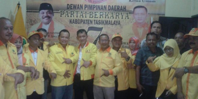 Partai Berkarya Kabupaten Tasik Targetkan 1 Anggota Dewan Tiap Dapil