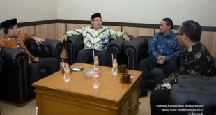 Walikota Tasik Sambut Kedatangan Kejari Kota Tasik Yang Baru