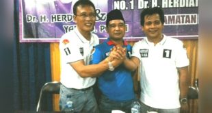 Agus Winarno Berpesan Relawan Tetap Solid Dan Kompak Untuk Kemenangan Herdiat-Yana