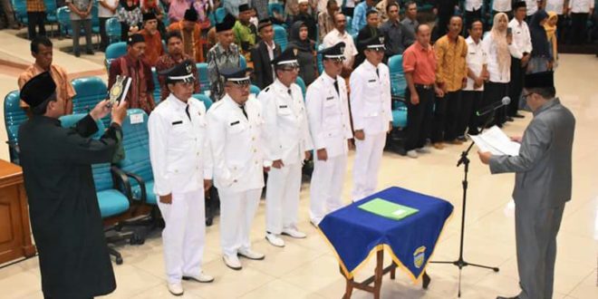 Wakil Bupati Lantik Penjabat Kepala Desa