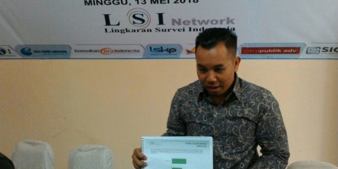 Hasil Survei Herdiat-Yana Unggul 16,6 persen Meninggalkan Incumben