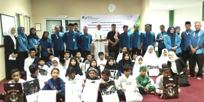 Tingkatkan Keimanan,BPJS Ketenagakerjaan Cabang Tasik Santuni Anak Yatim