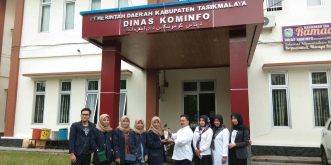 Mahasiswa STIA Lakukan Ristek Di Dinas Kominfo Kabupaten Tasik