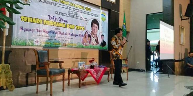 Peringati Hari Anak, KPAI Kabupaten Tasik Gelar Talk Show Bersama Kak Seto