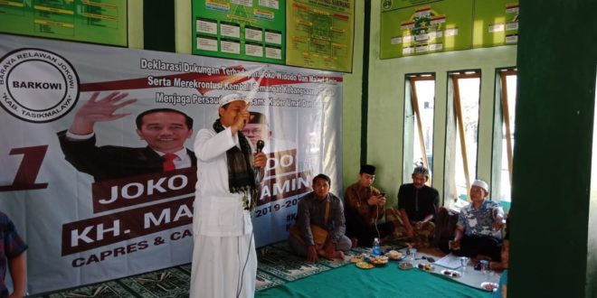 Barkowi Deklarasi Dukung Jokowi Dua Periode