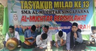 Milad SMA Al-Muchtar Selenggarakan Berbagai Kegiatan