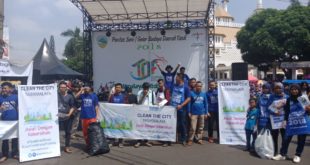 Clean The City Kampanyekan Peduli Kebersihan Di Arena TOF 2018