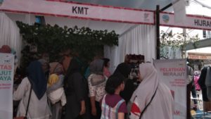 Stand Komunitas Merajut Tasikmalaya di TOF 2018