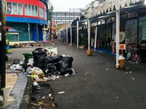 Kondisi tempat Penampungan Sampah