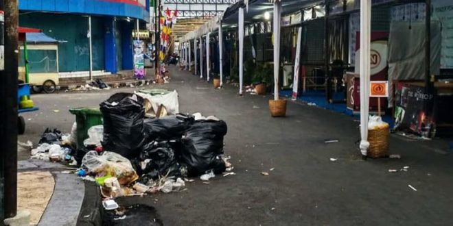 Kondisi tempat Penampungan Sampah