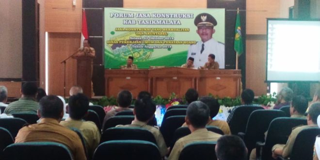 Pemkab Tasik Gelar Forum Jasa Kontruksi