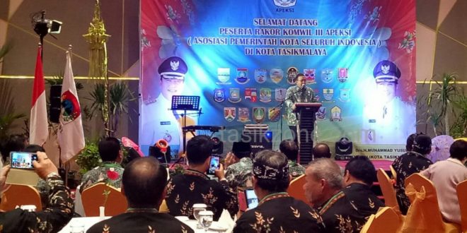 Sebelum Rakor APEKSI Komwil III Dimulai, Walikota Tasik Gelar Gala Dinner