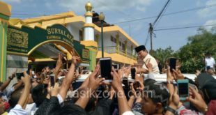 Prabowo Sapa Warga Tasikmalaya