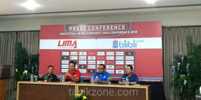 Tasikmalaya Menjadi Kota Pelaksanaan LIMA Futsal Blibli.com West Java Confrence 2018
